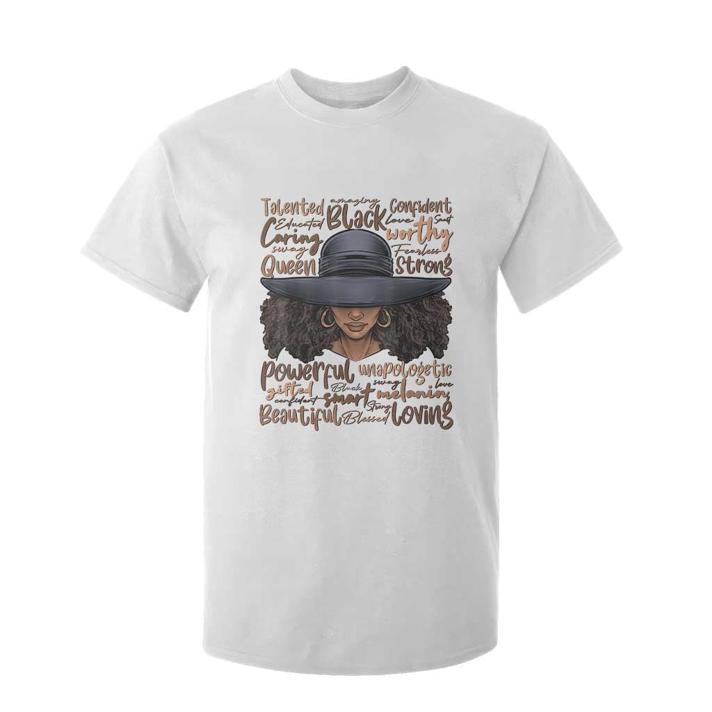 African Black History T Shirt For Kid African American Ladies Juneteenth TS01 White Print Your Wear