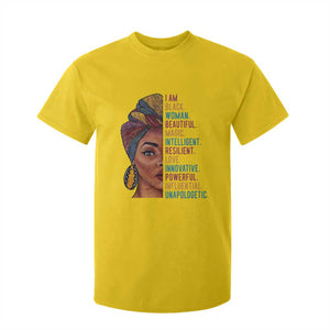 Black Woman T Shirt For Kid Beautiful Magic Intelligent Resilient Love African American Pride TS01 Daisy Print Your Wear