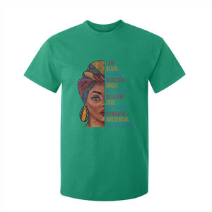 Black Woman T Shirt For Kid Beautiful Magic Intelligent Resilient Love African American Pride TS01 Irish Green Print Your Wear