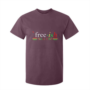 Free-ish Since 1865 T Shirt For Kid Juneteenth Freedom Emancipation Black History TS01 Maroon Print Your Wear
