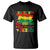 Juneteenth Celebrating Black Freedom 1865 African American T Shirt TS01 Black Printyourwear