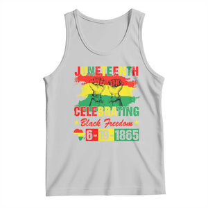 Juneteenth 1865 Tank Top Celebrating Black Freedom June 19th African American TS01 Ash Print Your Wear