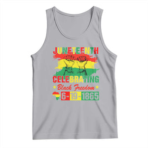 Juneteenth 1865 Tank Top Celebrating Black Freedom June 19th African American TS01 Athletic Heather Print Your Wear