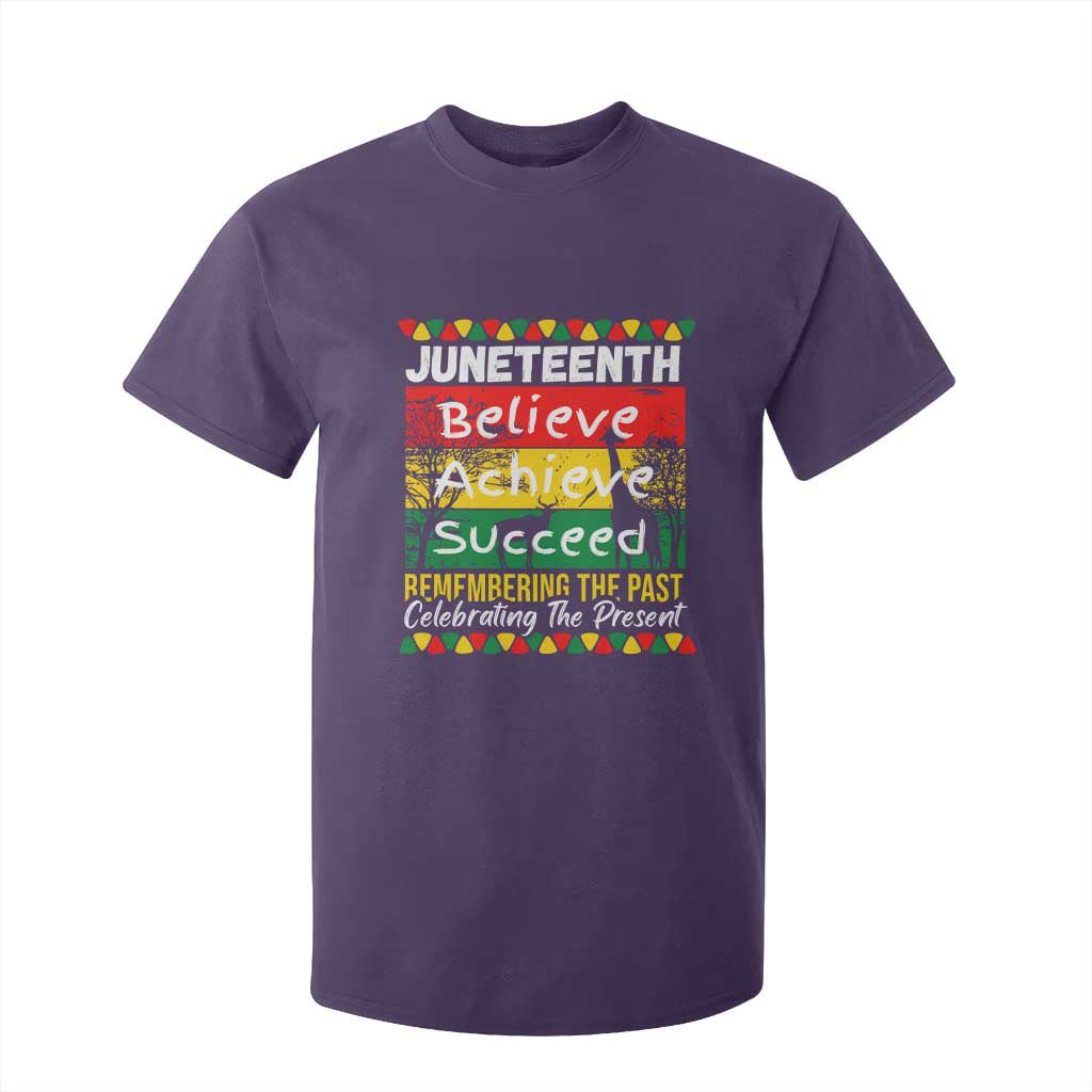 Juneteenth Is My Independence Day T Shirt For Kid Black Pride Melanin TS01 Purple Print Your Wear