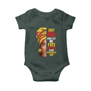 Juneteenth 1866 Baby Onesie Juneteenth Is My Independence Day for Women TS01 Print Your Wear
