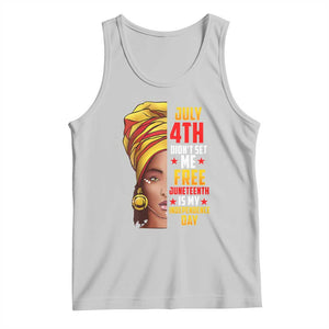 Juneteenth 1866 Tank Top Juneteenth Is My Independence Day for Women TS01 Ash Print Your Wear