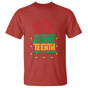 Juneteenth Is My Independence Day T Shirt TS01 Red Printyourwear