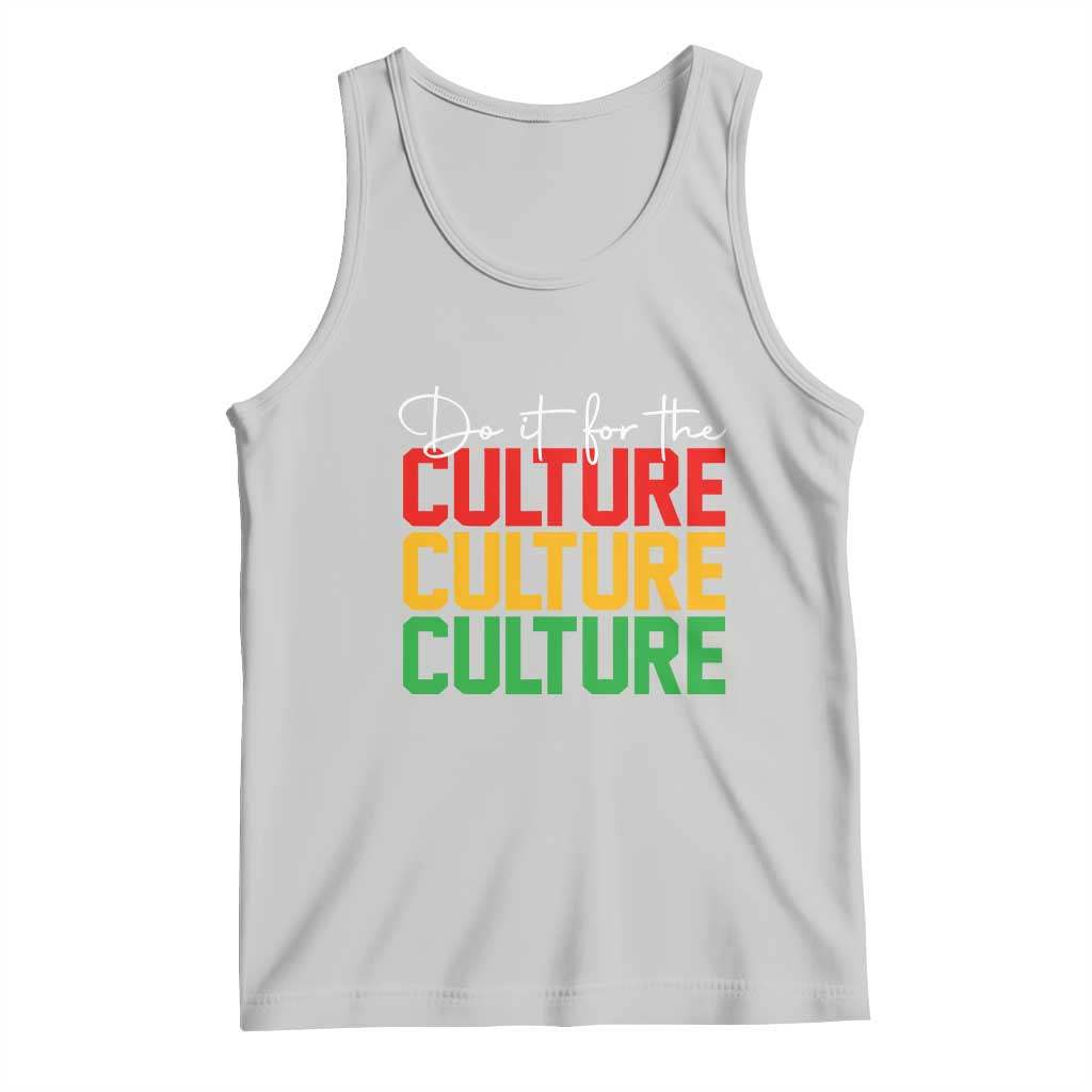 African Pride Tank Top Do It For The Culture TS01 Ash Print Your Wear