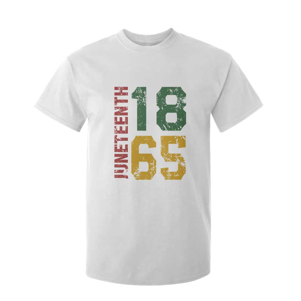 Juneteenth T Shirt For Kid Celebrating Freedom In African History Since 1865 TS01 White Print Your Wear