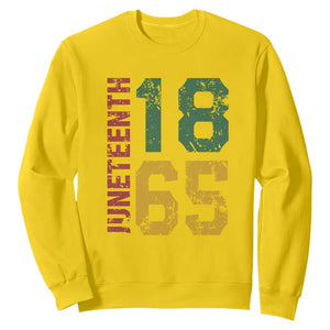 Juneteenth Sweatshirt Celebrating Freedom In African History Since 1865 TS01 Daisy Printyourwear