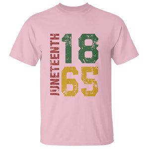 Juneteenth T Shirt Celebrating Freedom In African History Since 1865 TS01 Light Pink Printyourwear