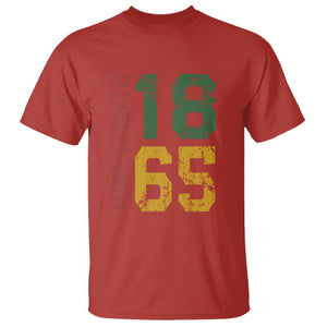 Juneteenth T Shirt Celebrating Freedom In African History Since 1865 TS01 Red Printyourwear