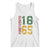 Juneteenth Tank Top Celebrating Freedom In African History Since 1865 TS01 White Print Your Wear