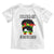 Black Women Toddler T Shirt Celebrate Juneteenth Messy Bun TS01 White Print Your Wear