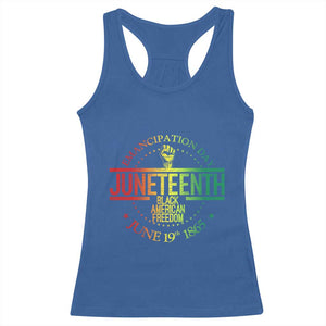 Emancipation Day Juneteenth 1865 Racerback Tank Top Black American Freedom History June 19th TS01 Royal Blue Print Your Wear