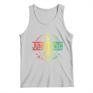 Emancipation Day Juneteenth 1865 Tank Top Black American Freedom History June 19th TS01 Ash Print Your Wear