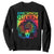 Juneteenth Afro Queen Sweatshirt Melanin Black Girl Magic Women Tie Dye TS01 Black Printyourwear