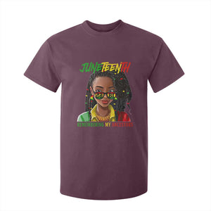 Black Prince Juneteenth 1865 T Shirt For Kid Loc'd Hair Remembering My Ancestor for Women TS01 Maroon Print Your Wear
