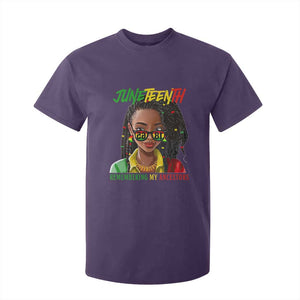 Black Prince Juneteenth 1865 T Shirt For Kid Loc'd Hair Remembering My Ancestor for Women TS01 Purple Print Your Wear