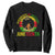 Vintage Juneteenth Sweatshirt Remembering My Ancestors TS01 Black Printyourwear