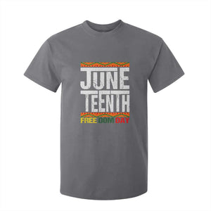 Juneteenth Freedom Day T Shirt For Kid Since 1865 Black History Month TS01 Charcoal Print Your Wear