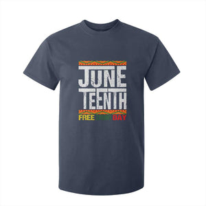 Juneteenth Freedom Day T Shirt For Kid Since 1865 Black History Month TS01 Navy Print Your Wear