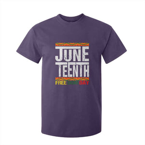 Juneteenth Freedom Day T Shirt For Kid Since 1865 Black History Month TS01 Purple Print Your Wear