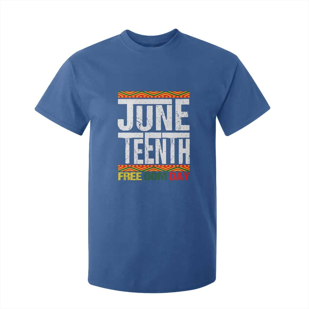 Juneteenth Freedom Day T Shirt For Kid Since 1865 Black History Month TS01 Royal Blue Print Your Wear