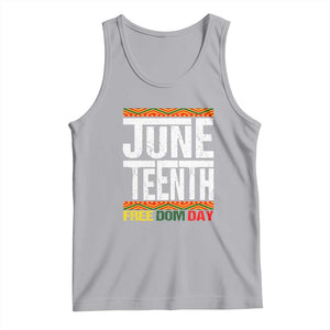 Juneteenth Freedom Day Tank Top Since 1865 Black History Month TS01 Athletic Heather Print Your Wear