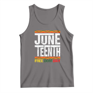 Juneteenth Freedom Day Tank Top Since 1865 Black History Month TS01 Deep Heather Print Your Wear