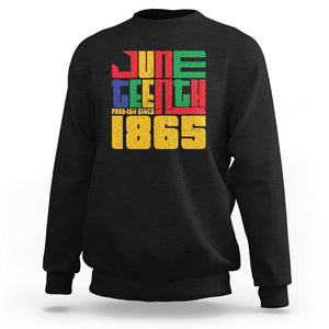 Vintage Free Ish Since 1865 Sweatshirt TS01 Black Printyourwear