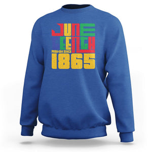 Vintage Free Ish Since 1865 Sweatshirt TS01 Royal Blue Printyourwear