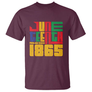 Vintage Free Ish Since 1865 T Shirt TS01 Maroon Printyourwear
