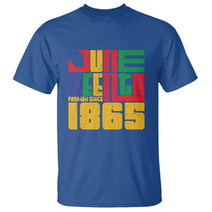 Vintage Free Ish Since 1865 T Shirt TS01 Royal Blue Printyourwear