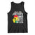 Juneteenth 1865 Tank Top Because My Ancestors Weren't Free In 1776 Raised Fist TS01 Black Print Your Wear