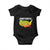 Black History Baby Onesie With African Map Juneteenth Celebration TS01 Black Print Your Wear