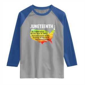 Black History Raglan Shirt With African Map Juneteenth Celebration TS01 Sport Gray Royal Print Your Wear