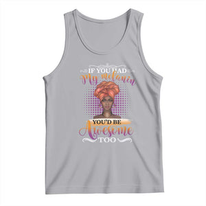 Juneteenth Pride Tank Top You'd Be Awesome Black History Month TS01 Athletic Heather Print Your Wear