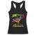 Juneteenth Is My Independence Day Racerback Tank Top Super Hero Black Boy TS01 Black Print Your Wear