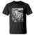 Funny Cat Selfie with UFOs Peace Sign Alien Cat UFO Invasion T Shirt TS01 Black Print Your Wear