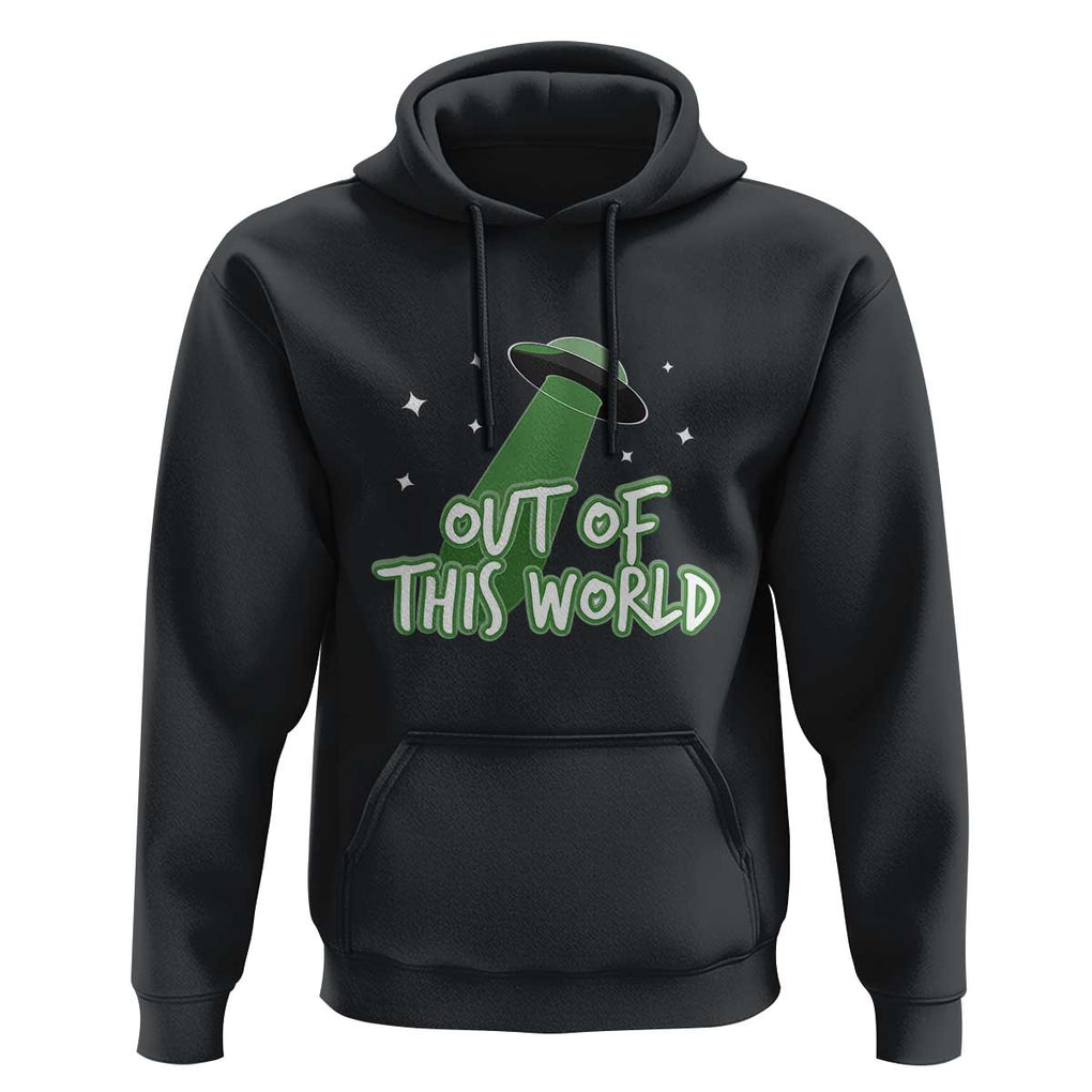 Out Of This World Hoodie TS01 Black Print Your Wear