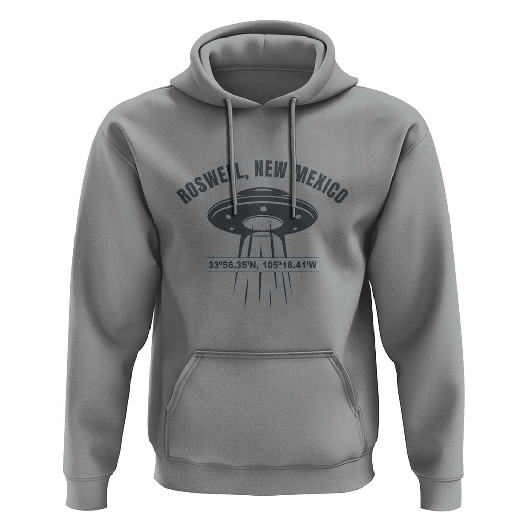 Roswell New Mexico UFO Alien UAP Hoodie TS01 Sport Gray Print Your Wear
