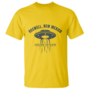 Roswell New Mexico UFO Alien UAP T Shirt TS01 Daisy Print Your Wear