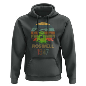 Alien UFO Custome Abduction Roswell 1947 Space Alien Lover Hoodie TS01 Dark Heather Print Your Wear