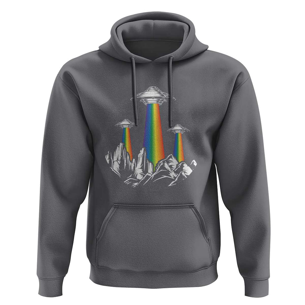 World UFO Day Hoodie TS01 Charcoal Print Your Wear