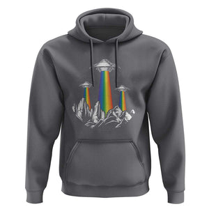 World UFO Day Hoodie TS01 Charcoal Print Your Wear