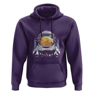 ASTRONAUT ALIEN UFO Hoodie Smoking Weed Cannabis Smokers TS01 Purple Print Your Wear