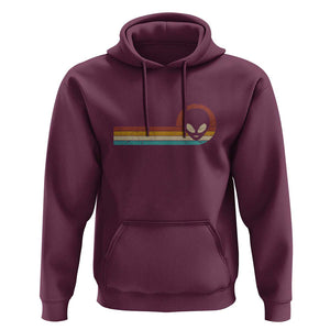 Funny UFO Lover Retro Style Vintage Alien Space Hoodie TS01 Maroon Print Your Wear