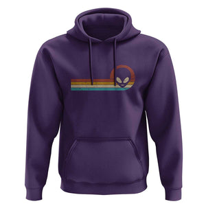 Funny UFO Lover Retro Style Vintage Alien Space Hoodie TS01 Purple Print Your Wear