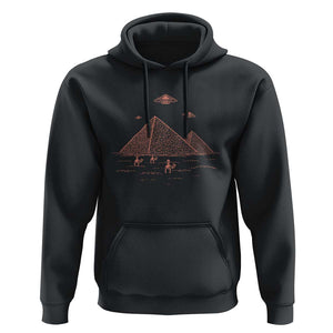 Alien Believer Saucer Cryptid Lover Extraterrestrial Beings Hoodie TS01 Black Print Your Wear